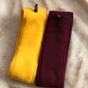 Bundle of 2 headbands or neck warmers